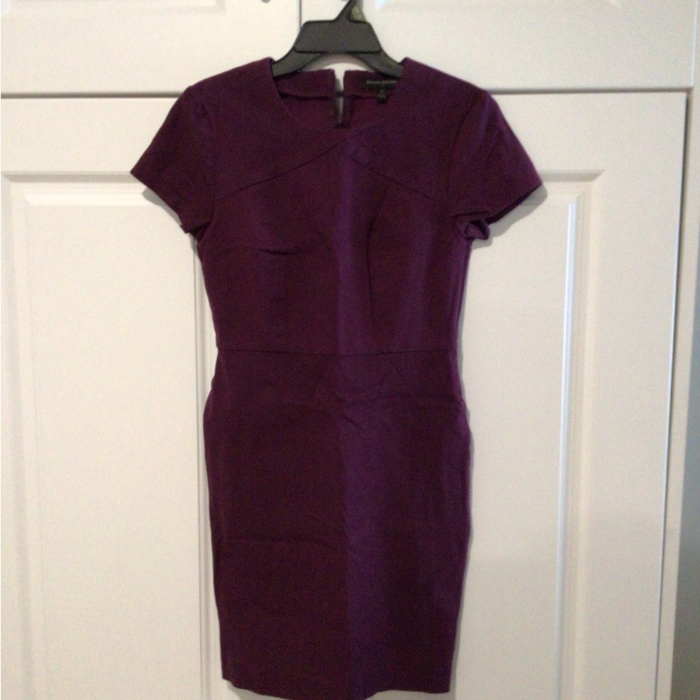 Banana Republic Rich Purple Mini Dress